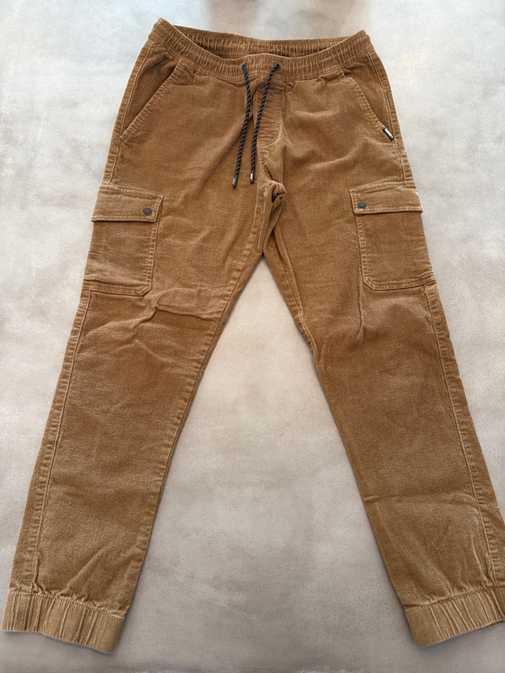 😎 Tony Hawk Men's Corduroy Cargo Pants in Brown